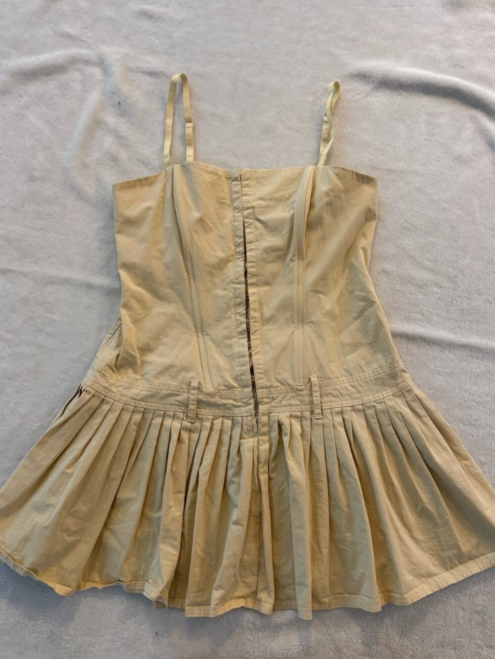Lioness Yellow Corset Dress